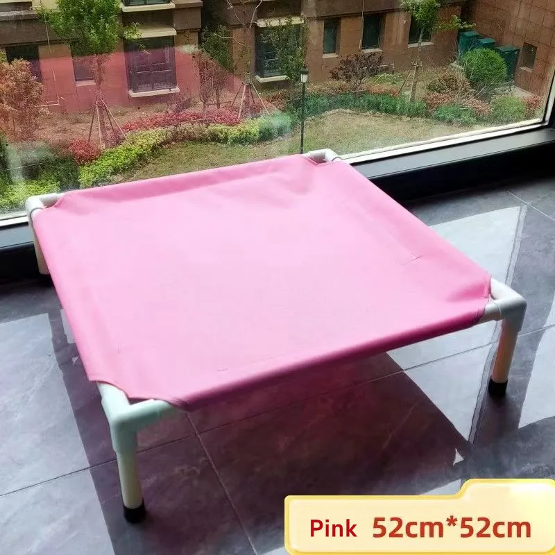 Cama Elevada Dobrável para Cães e Gatos Removível e Lavável - Imagem 4