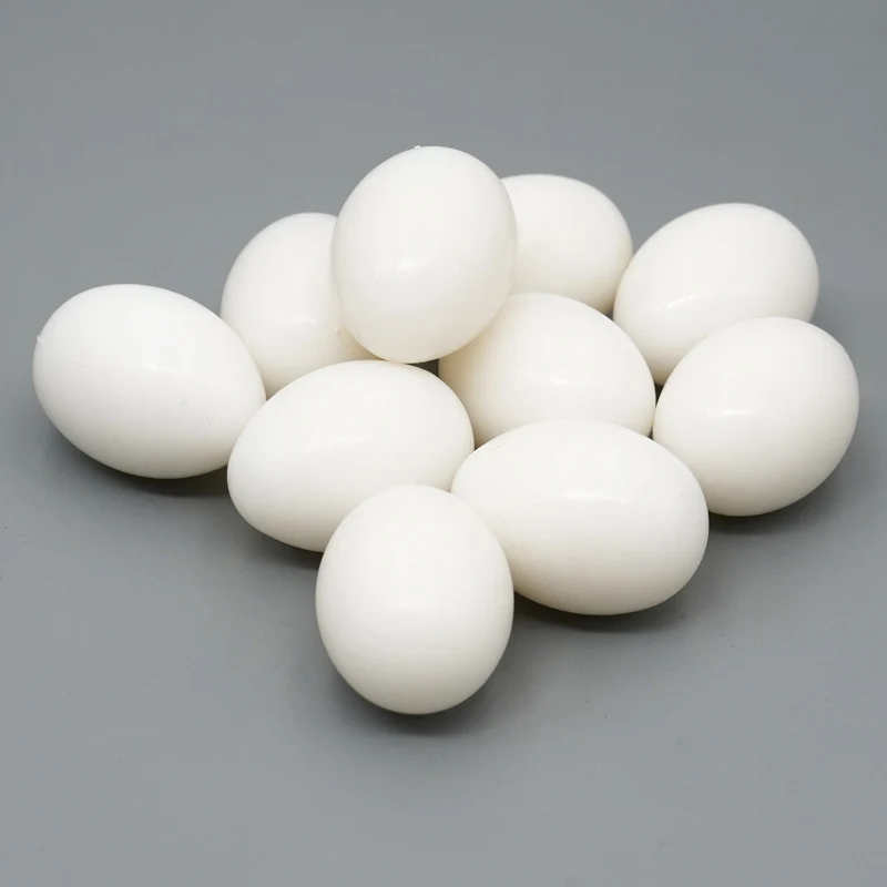 Ovos Falsos para Pombos 10 Unidades de Plástico para Reprodução - Imagem 2