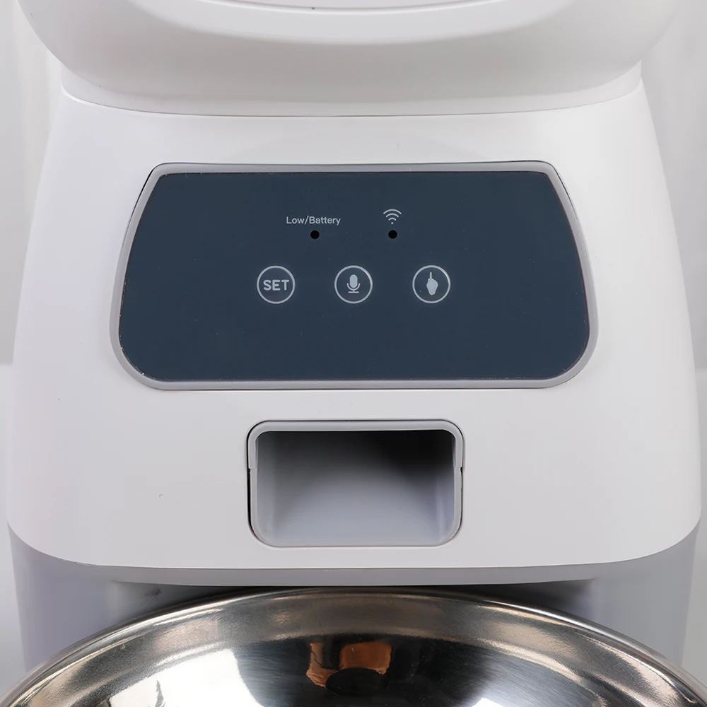 Comedouro Automático WiFi para Cães e Gatos 3.5L com APP e Voz - Imagem 4