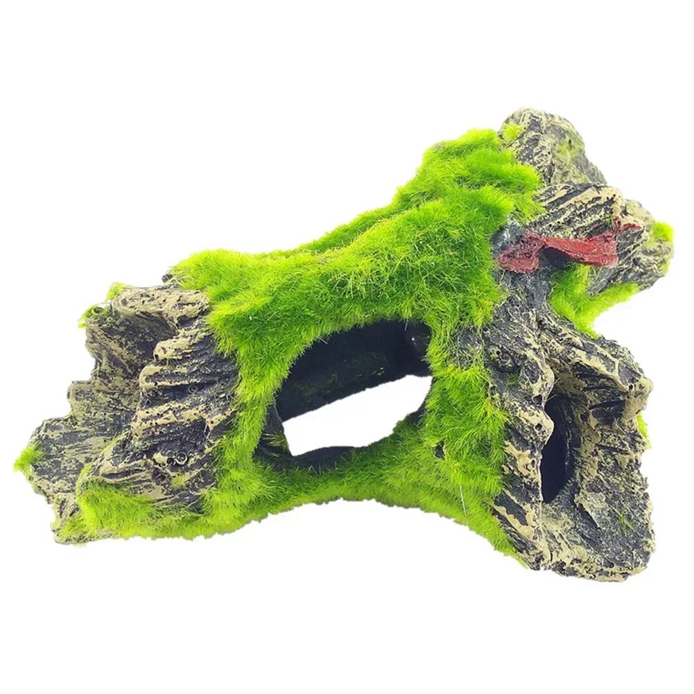Decoração de Resina para Aquário Tronco de Árvore com Caverna - Imagem 3