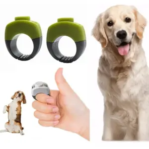 clicker de dedo para treinamento de cães