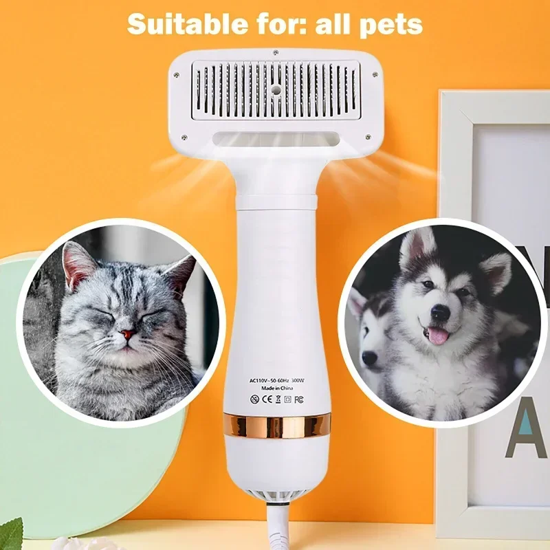 Secador e Pente para Cães e Gatos 2 em 1 com Temperatura Ajustável - Image 3