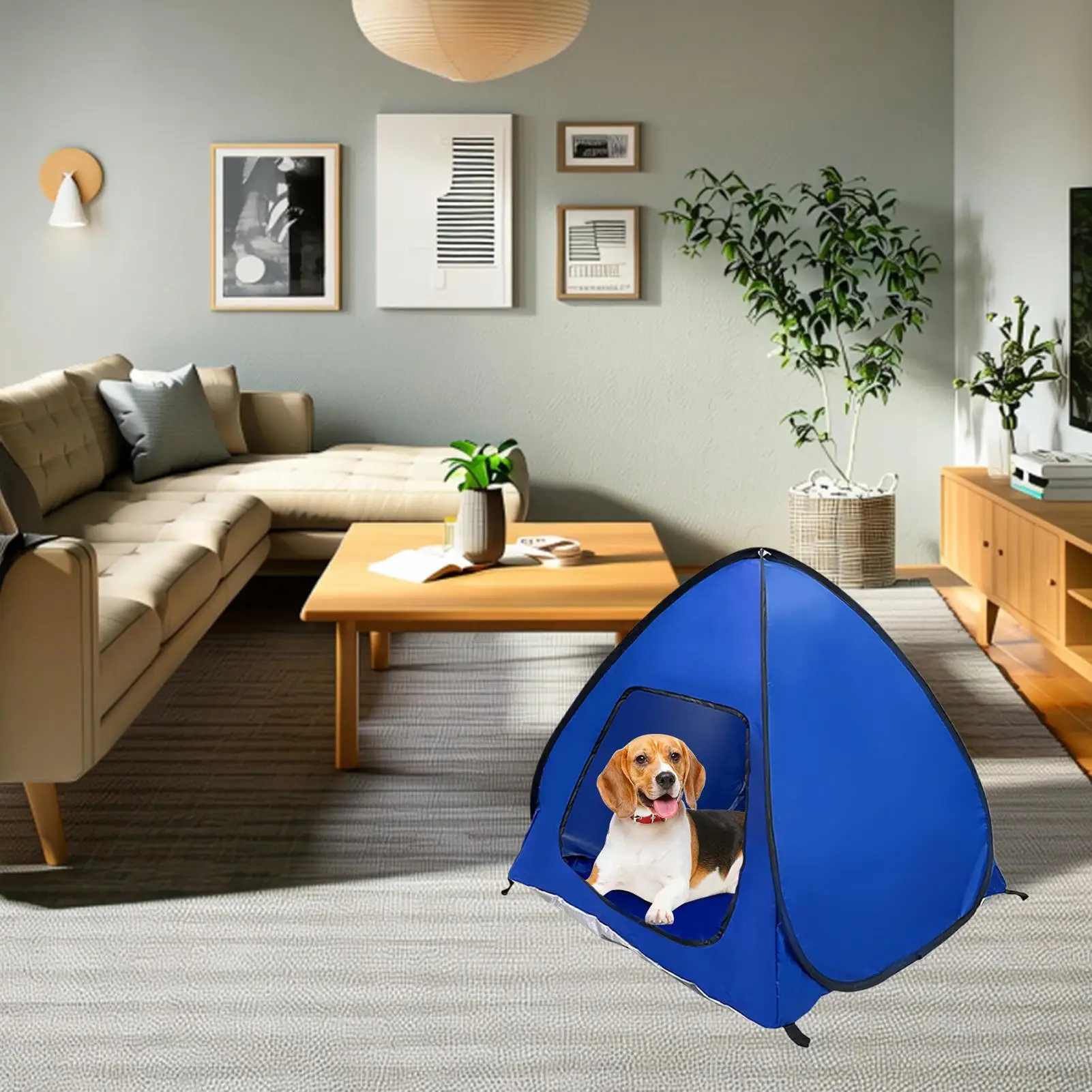 Tenda para Cães e Gatos Dobrável com Proteção UV e Impermeável - Image 2