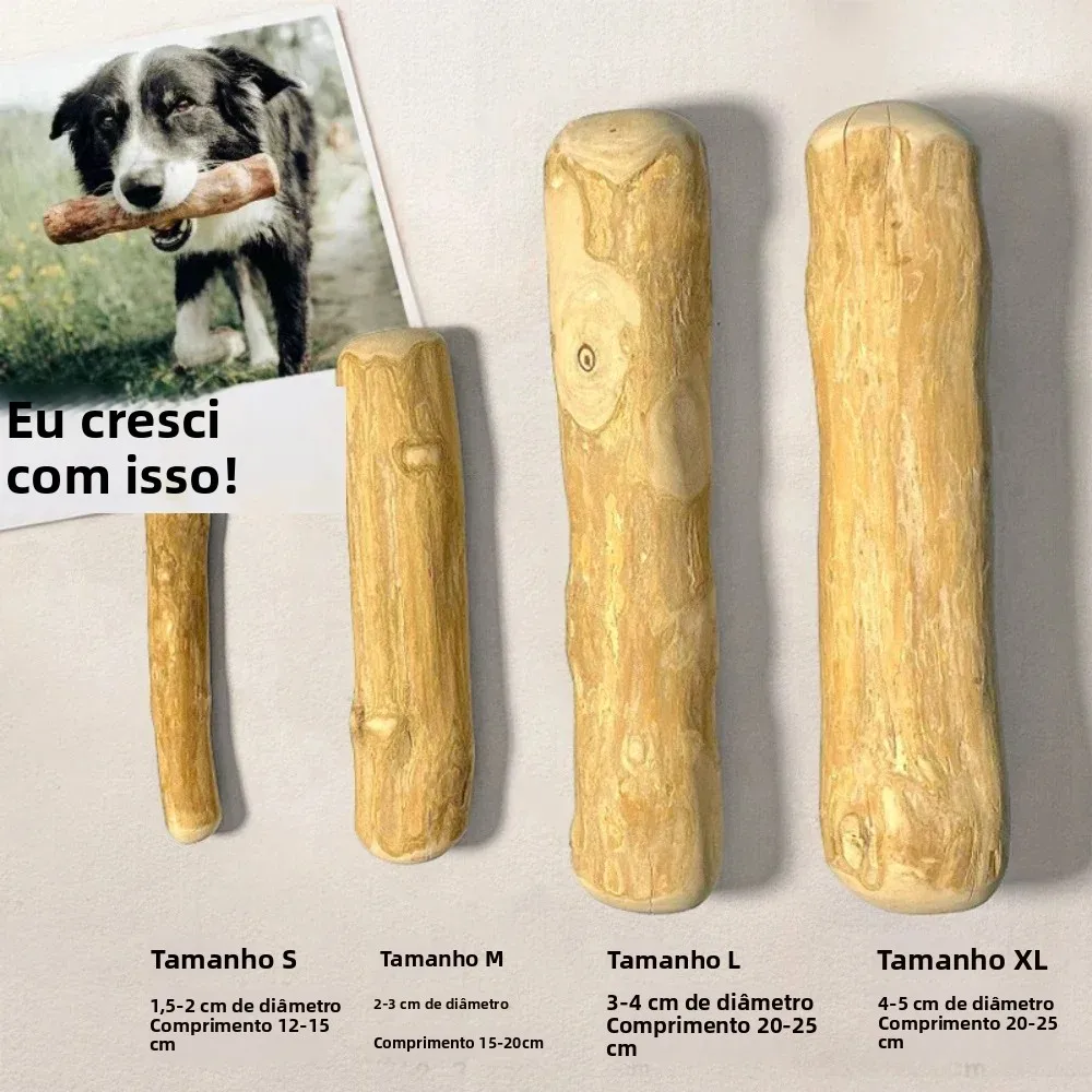 Madeira de Café para Cães XL: Ajuda a Reduzir o Estresse e a Coceira da Troca de Dentes - Image 2