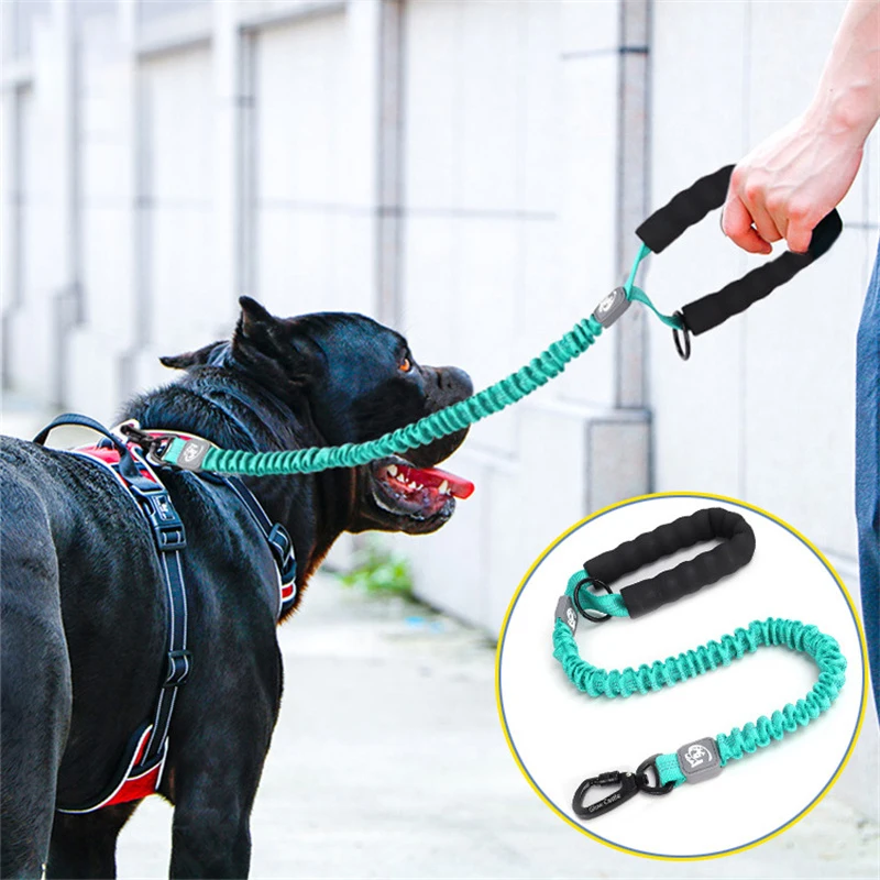 Guia Elástica para Cães com Faixa Refletiva Tamanho M - Imagem 4
