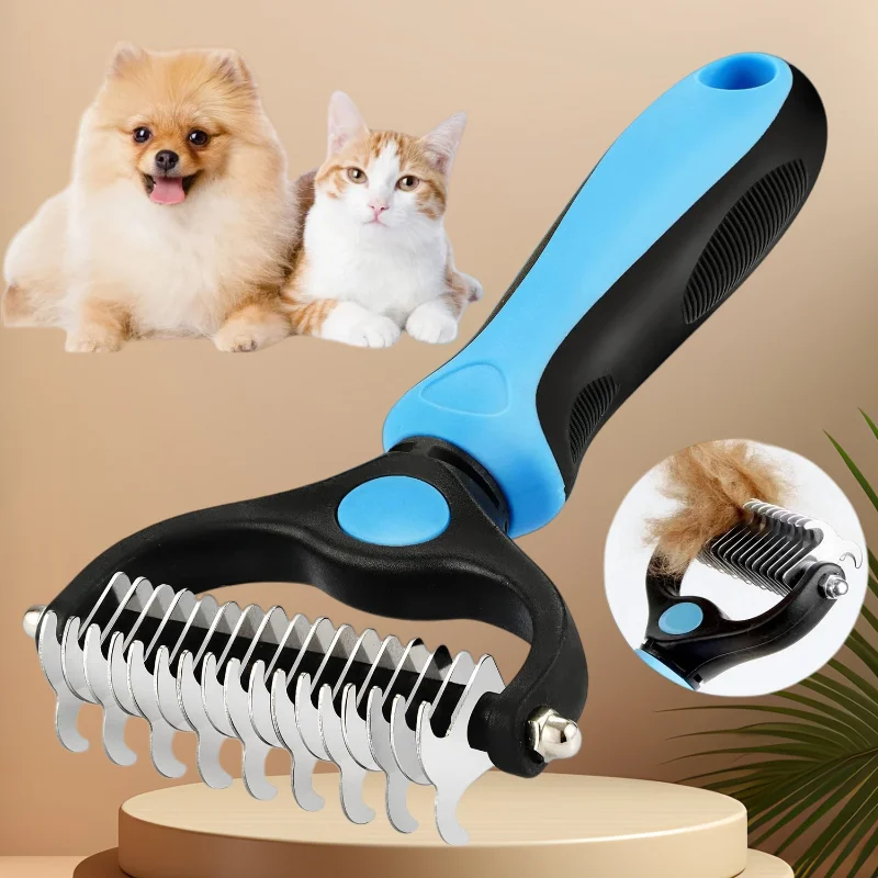 escova removedora de pelos para cães e gatos