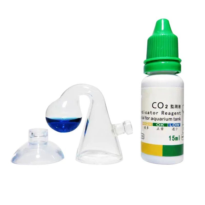 Indicador de CO2 para Aquário 15ml com Cores para Monitorar - Imagem 2