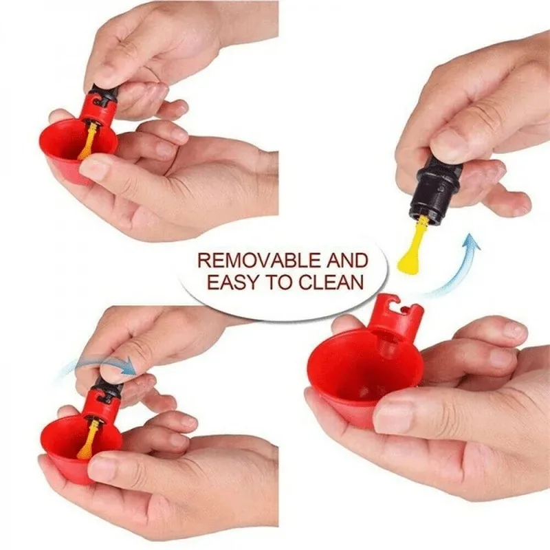 Bebedouro Automático para Aves 5 a 20 Peças com Abastecimento por Gravidade - Imagem 5
