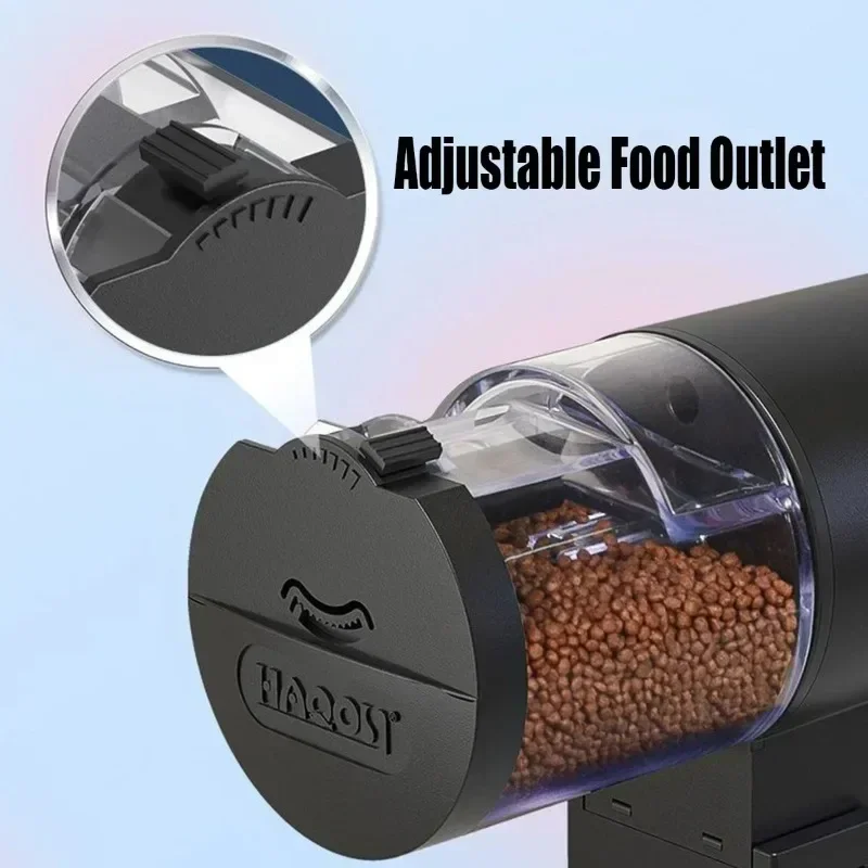 Alimentador Automático Digital para Peixes 100ml Programável - Imagem 3