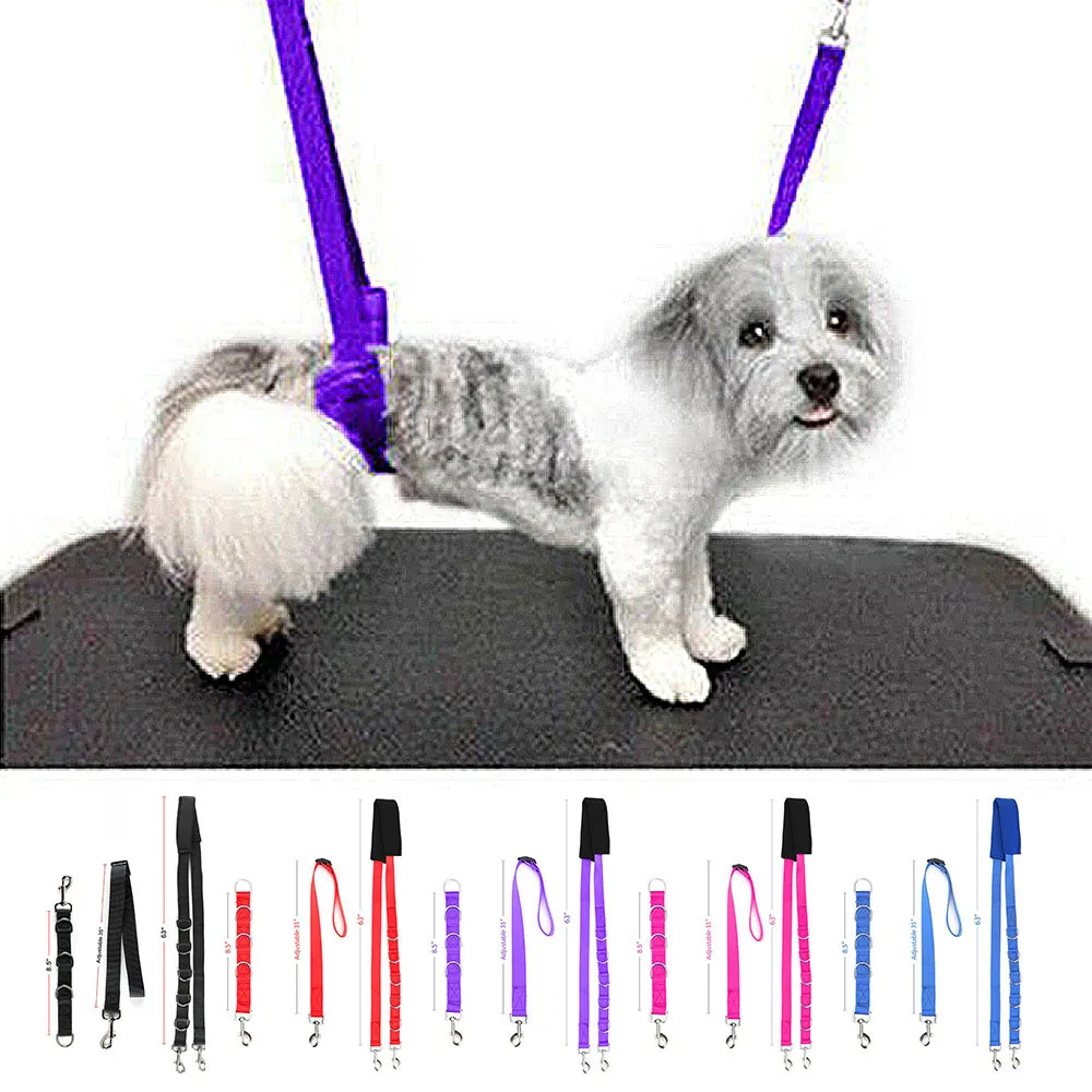 Cinto de Tração para Cães Ajustável com Argolas em D para Banho - Imagem 2
