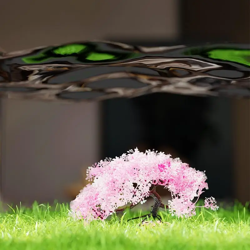 Decoração de Aquário Árvore Simulada de PVC com Superfície Lisa - Imagem 6