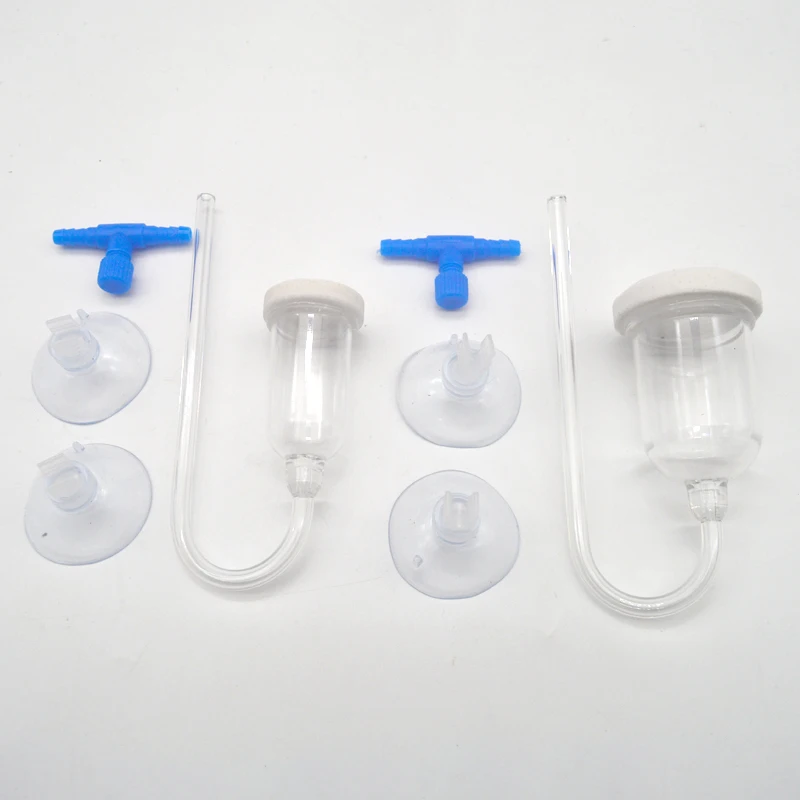 Difusor de CO2 para Aquário com Ventosa e Válvula de Controle - Imagem 2