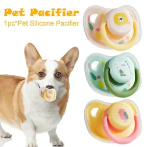 chupeta de silicone para pet