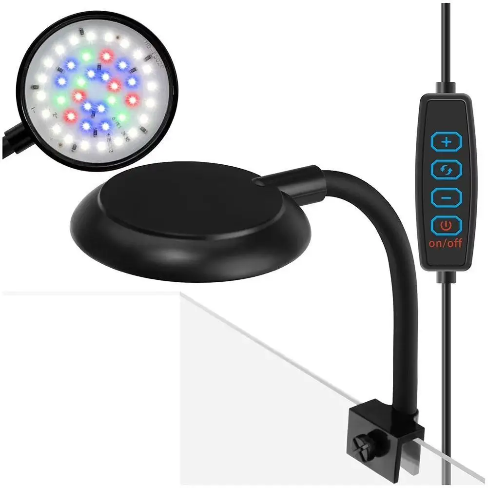 luminária led para aquário usb