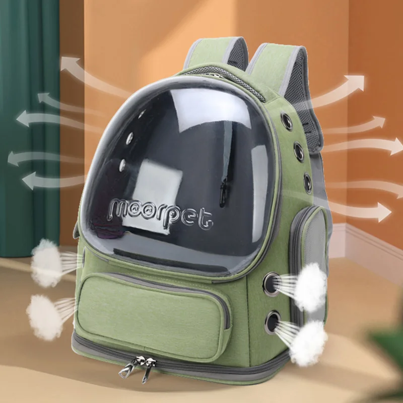 Bolsa de Transporte para Gatos e Cães Pequenos Respirável - Imagem 3