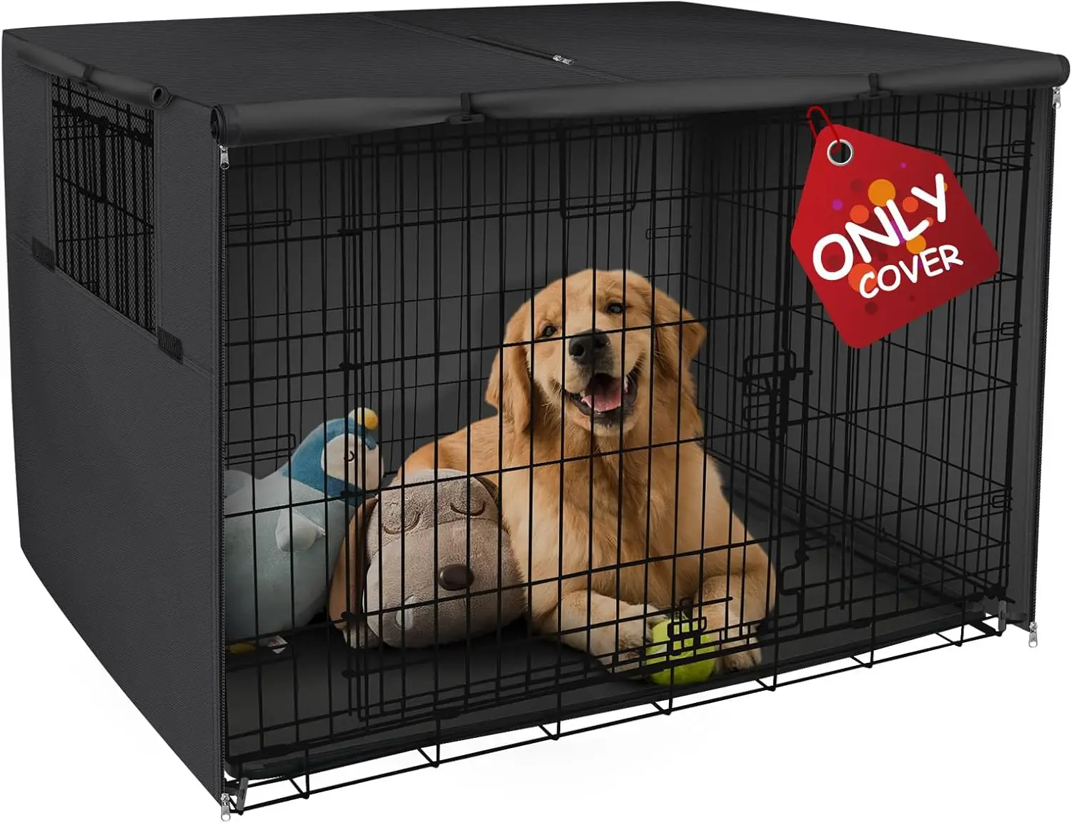 capa para caixa de transporte de cães
