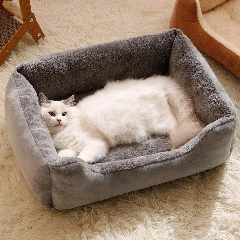 Cama para Gatos e Cães Pequenos Acessório de Inverno - Imagem 2