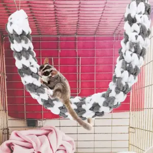brinquedo de corda de algodão para hamster