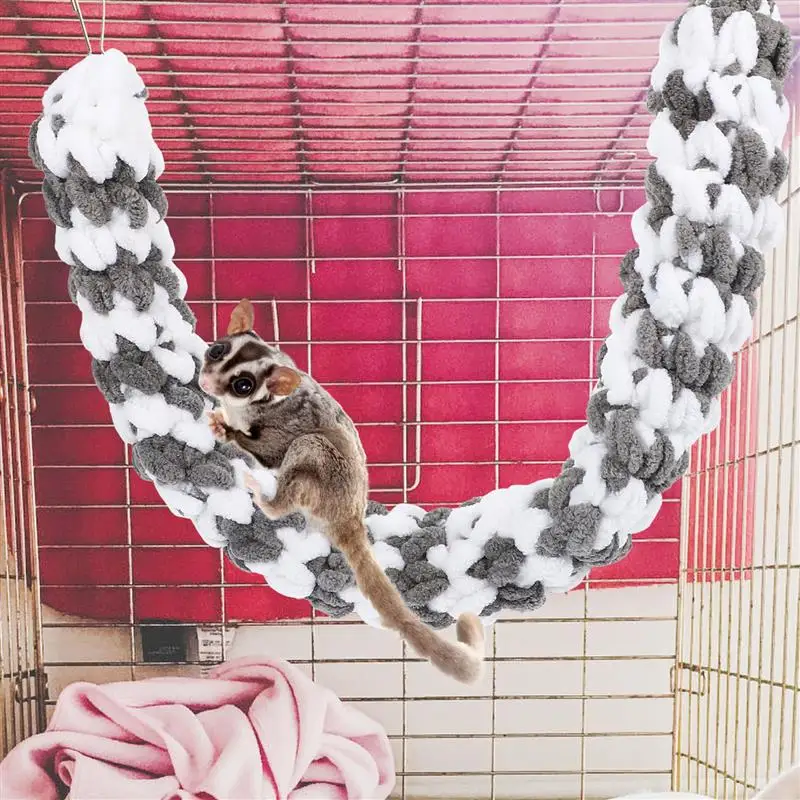 brinquedo de corda de algodão para hamster
