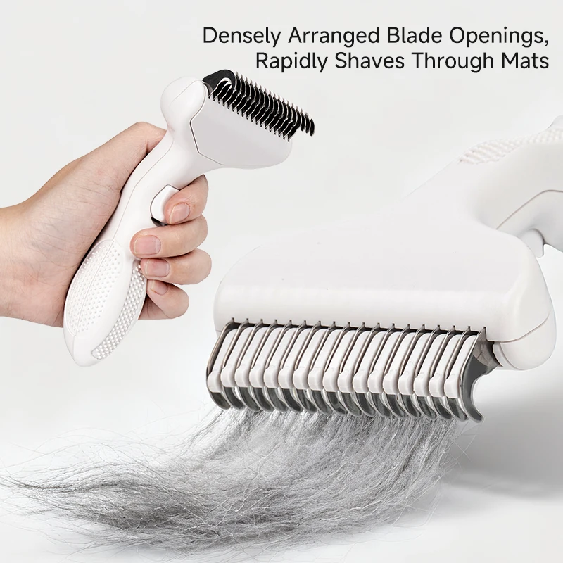 Escova Desembaraçadora para Pets de Pelo Longo e Curto, Remoção Eficaz - Imagem 6