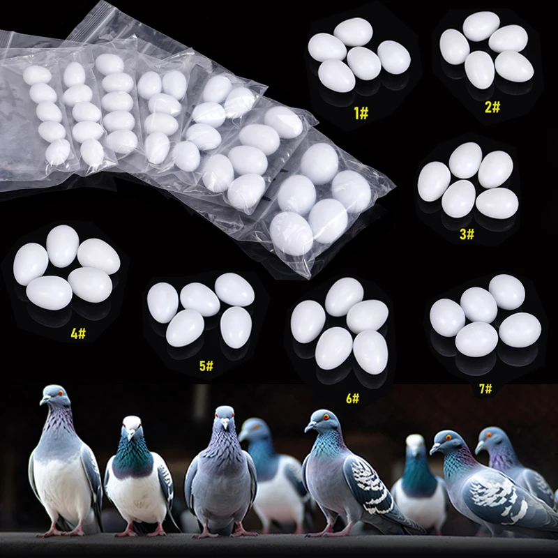 ovo falso de plástico para pássaros
