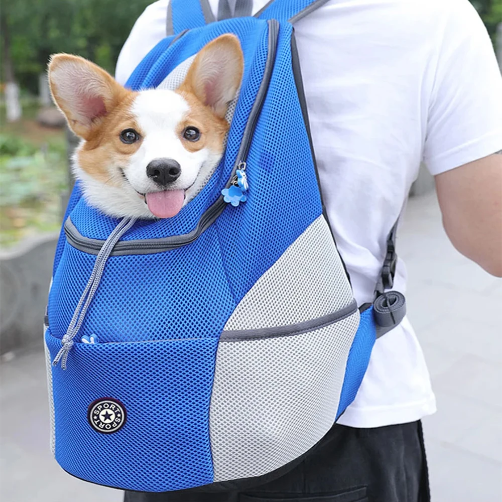Mochila para Transporte de Cães Pequenos Respirável para Viagem - Imagem 2