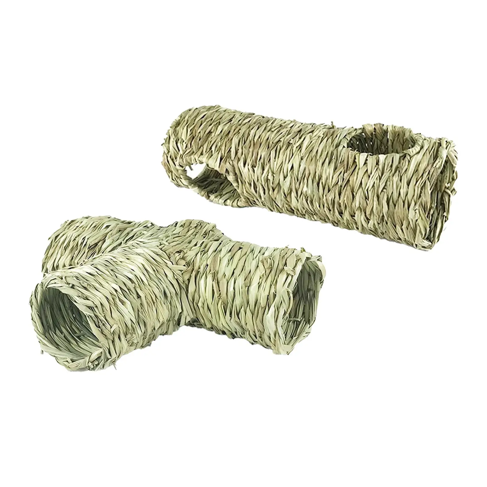 Túnel de Grama para Hamster e Coelhos 24x33x10 cm Resistente - Imagem 2