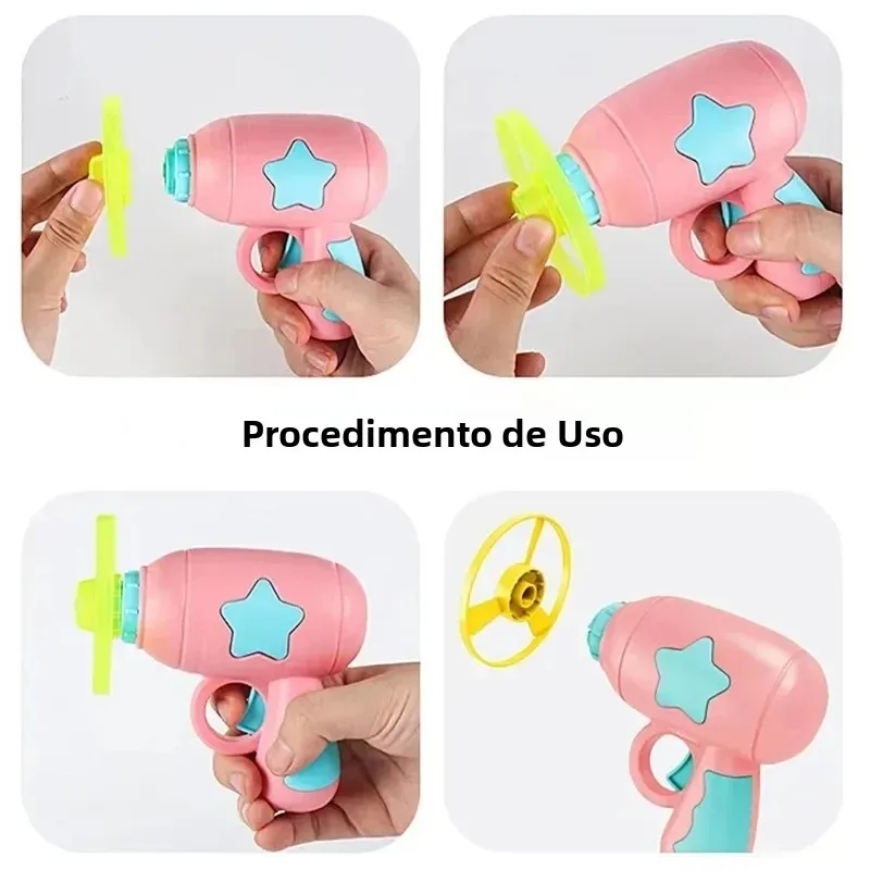 Brinquedo Lançador de Mini Disco para Gatos Treinamento e Perseguição - Imagem 6