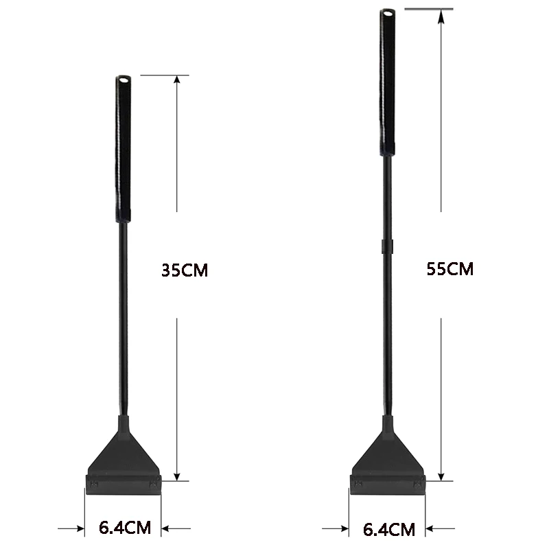 Raspador de Algas para Aquário de 35 cm Dupla Função - Imagem 2