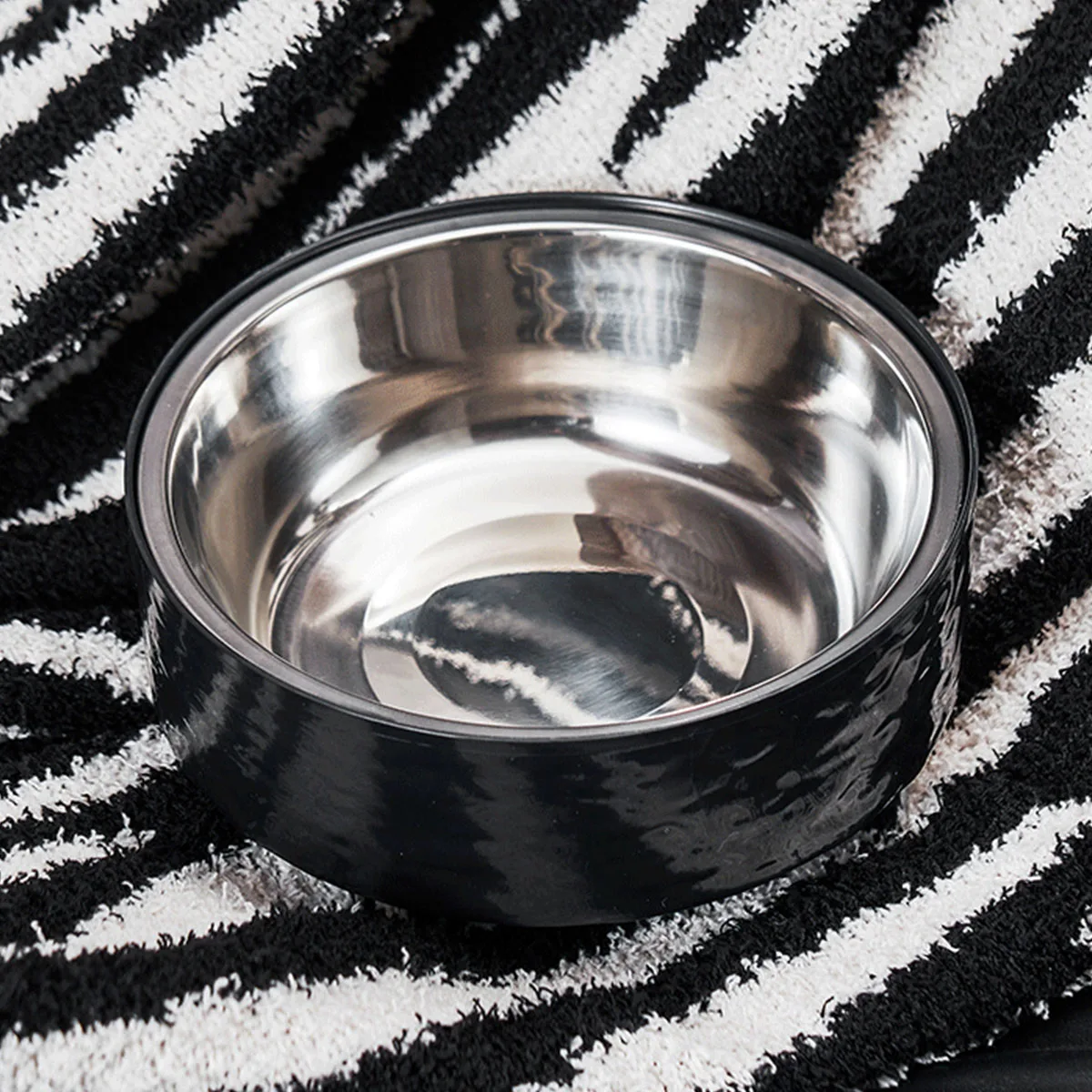 Tigela de Água para Pets em Inox com Ondulação - Imagem 5