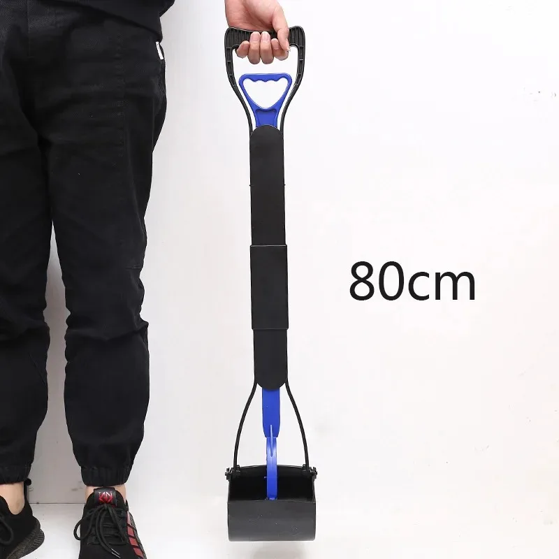 Pá Coletora de Fezes para Cães com Cabo de 80cm Dobrável - Imagem 2