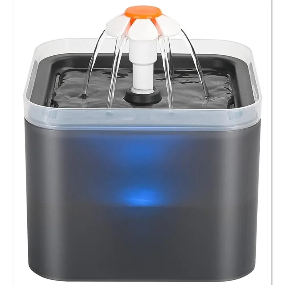 Fonte de Água Yeahmart para Gatos e Cães 2 L com Iluminação LED - Imagem 6