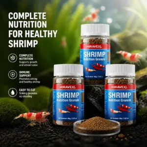 pellets nutricionais para camarões
