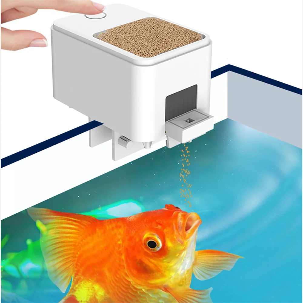 Alimentador Automático para Aquário com Temporizador e Controle Remoto - Imagem 2