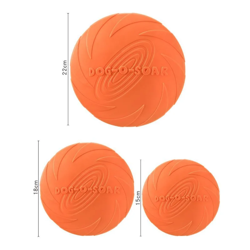 Disco Voador para Cães de Silicone Macio e Resistente a Mordidas - Imagem 6