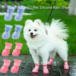 botas de chuva para cães e gatos