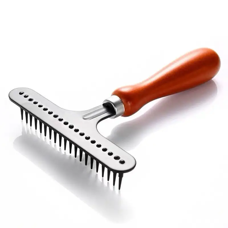 Ancinho Deshedding para Cães e Gatos de Pelo Longo e Curto - Imagem 3