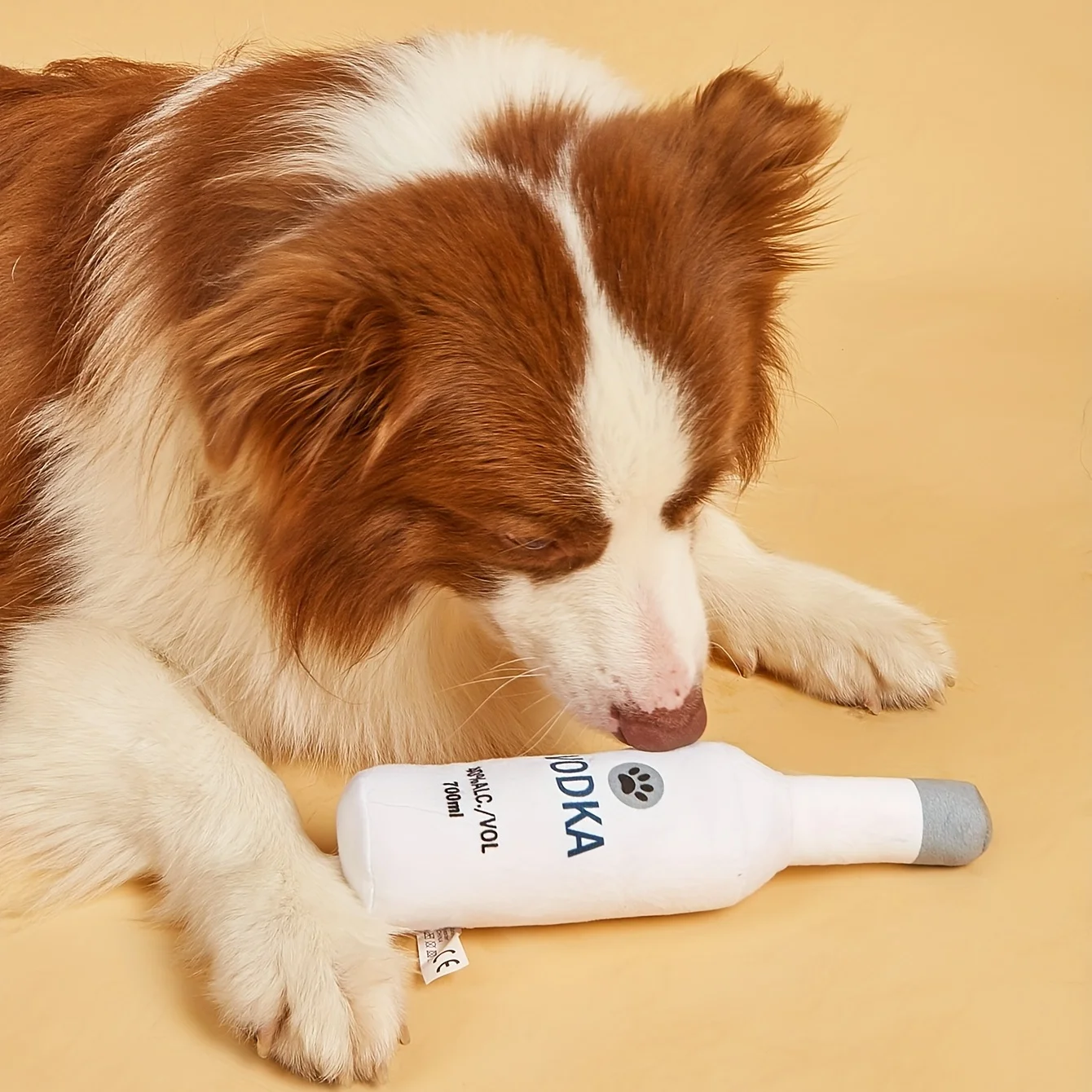 Brinquedo de Pelúcia para Cães Pequenos e Médios com Apito Interno - Imagem 4