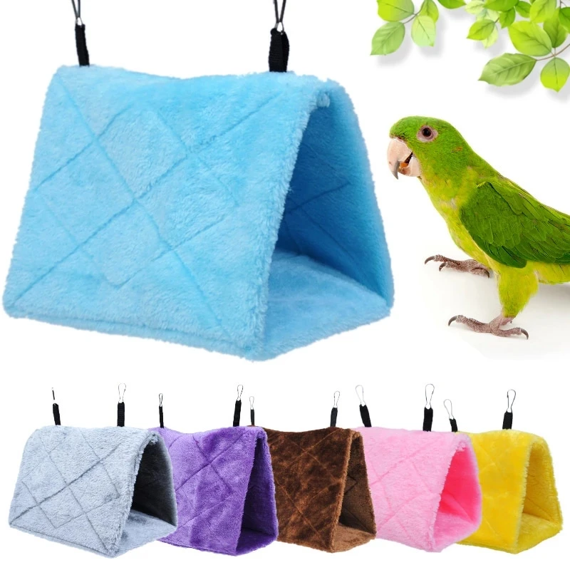Tenda Suspensa para Pássaros de Pelúcia com 2 Ganchos - Image 3