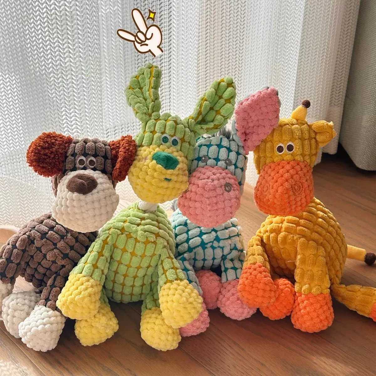brinquedo de pelúcia burro para cães