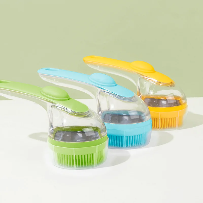 Escova de Banho para Cães e Gatos Pequenos: Ferramenta Especializada para Lavagem de Cães, Escova de Massagem - Essencial para Banho de Animais de Estimação - Image 5