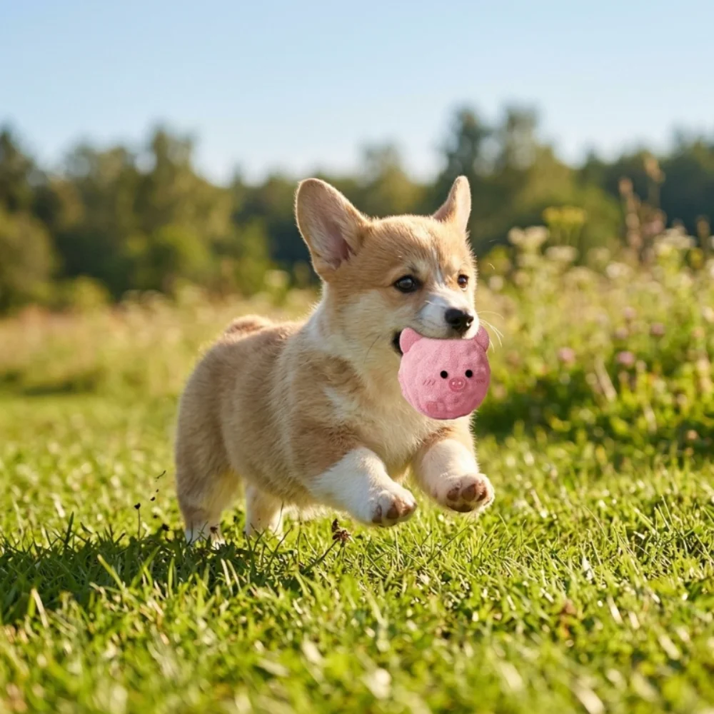 Bola de Pelúcia Ouriço para Cães Pequenos com Som de Amassar - Imagem 3