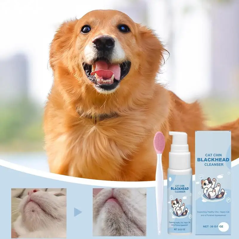 Limpador de Queixo para Gatos 30g com Escova Dupla Face - Imagem 2