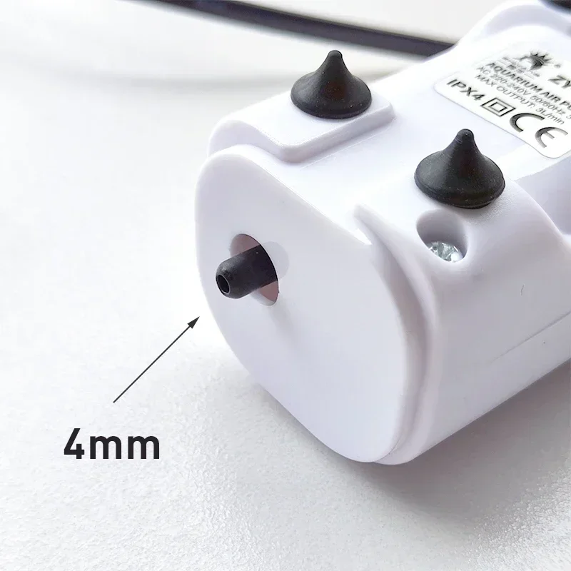 Bomba de Ar para Aquário 3W Silenciosa com Fluxo de 3 L/min - Imagem 2