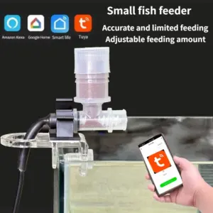alimentador de peixes inteligente wi-fi