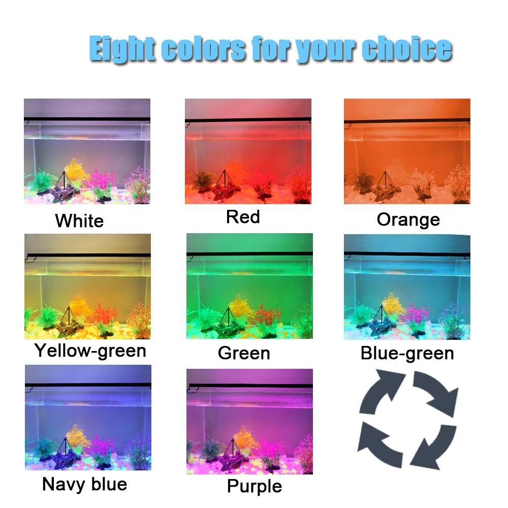 Iluminação LED para Aquário Full Spectrum 75-90cm IP68 - Imagem 3