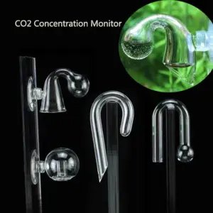 indicador de co2 de vidro para aquário