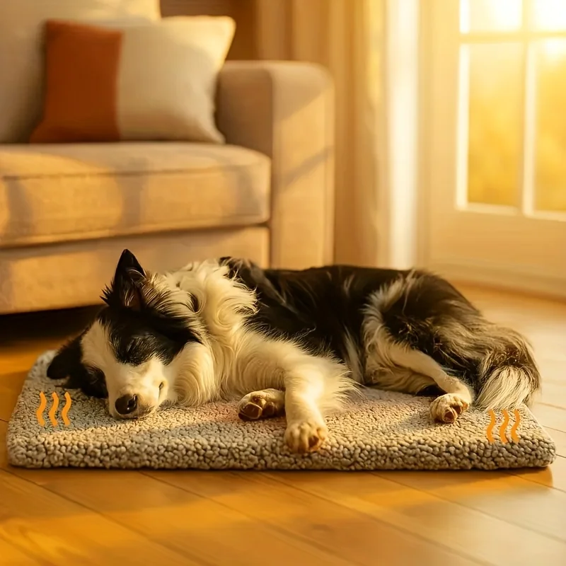 Colchão Térmico para Cães e Gatos com Aquecimento de Inverno - Imagem 2