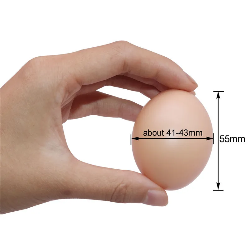 Ovos de Brinquedo para Aves 30 pçs de Plástico para Ninho de Galinhas - Imagem 6