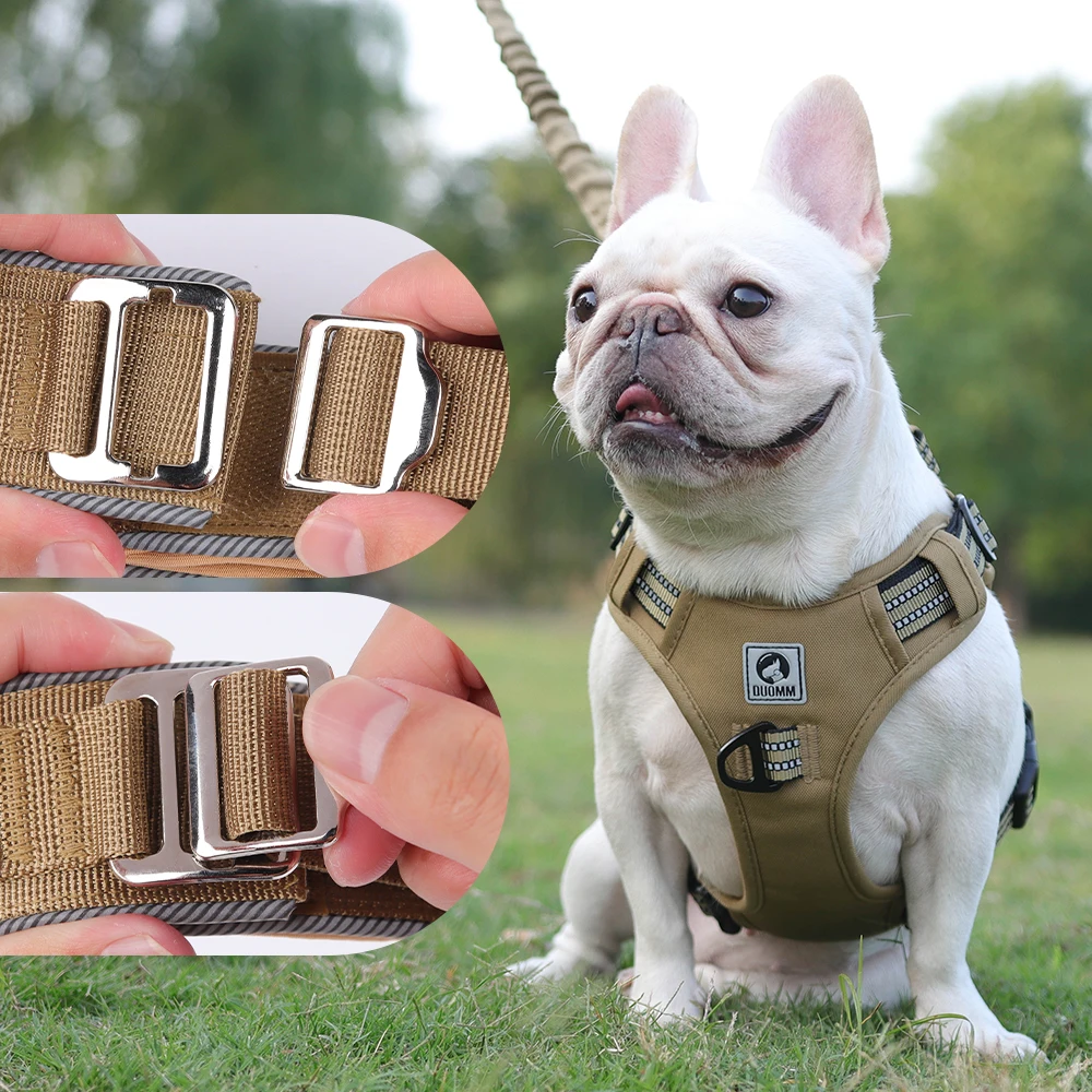 Coleira Peitoral para Cães Pequenos e Médios com Bolsa para Cocô - Imagem 5